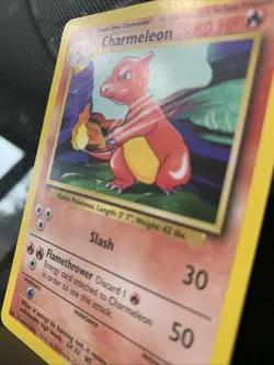 Pokemon TCG Charmeleon Base Set Card 24/102 Vintage WOTC Mitsuhiro Arita - Image 2