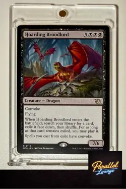 HOARDING BROODLORD - RARE #110 March of Machine (MOM) Magic the Gathering MTG - Image 1