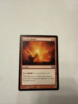 Pyretic Ritual Core Set 2011 Magic: The Gathering Near Mint Condition - Image 1