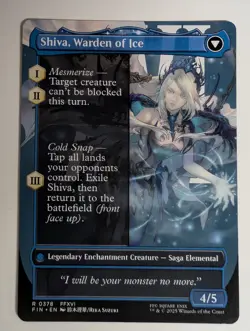 MTG - Jill, Shiva's Dominant - FIN - R - Borderless - 378 - Image 2