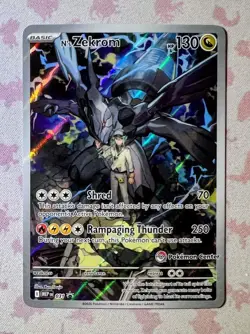 N's Zekrom 031 Pokemon Center Stamped ETB Black Star Promo Pokemon TCG NM - Image 1