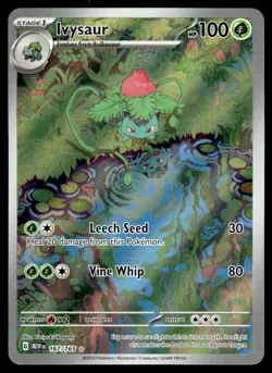 2023 Scarlet & Violet Series - Scarlet & Violet - 151 Ivysaur Illustration Rare - Image 1