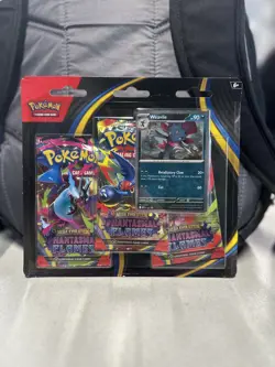 Pokemon TCG PHANTASMAL FLAMES Triple Blister Pack New Sealed UNOPENED UK - Image 1