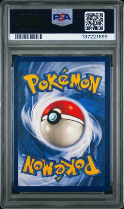 1999 POKEMON BASE SET 1ST EDITION #34 MACHOKE PSA 7 - Image 2