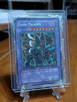 YU-GI-OH DARK PALADIN DMG-001 LIMITED EDITION SEALED TCG SECRET RARE PROMO CARD - Image 4
