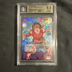 One Piece Monkey D. Luffy SP The Best Premium Booster Vol 2 BGS 9.5 GEM MINT - Image 2