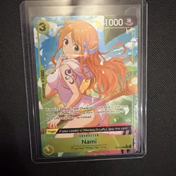 ST29-008 Nami Full Art Foil One Piece Starter Deck 29: Egghead Foil ENG NM - Image 1