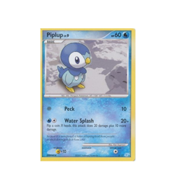 Piplup 5/12 Manaphy Trainer Kit Pokemon Card LP - Image 1