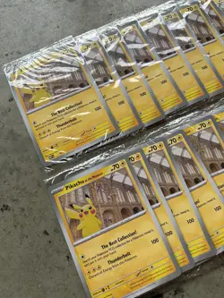 Pokemon Pikachu At The Museum Jumbo Card X 22 - Image 3