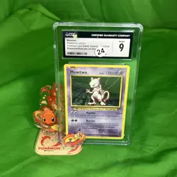 Mewtwo 014/034 Pokemon Card - CGC 9 GRADED MINT Pokemon TCG Classic English - Image 1
