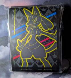 Crown Zenith Lucario Sleeves - 65 Count - Pokemon TCG - Repacked - Image 1