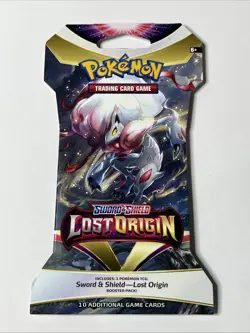 Pokemon Lost Origin Sleeved Booster Pack Factory Sealed Sword Shield TCG - Image 1
