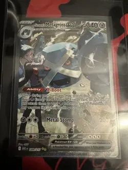 Steven's Metagross EX 289/217 SIR Illustration Pokemon Ascended Heroes Near Mint - Image 1