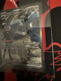Steven's Metagross EX 289/217 SIR Illustration Pokemon Ascended Heroes Near Mint - Image 2
