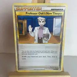 Professor Oak's New Theory 101/123 HeartGold SoulSilver Uncommon Pokemon MP+ - Image 1