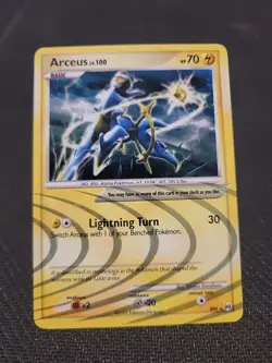 Pokemon TCG Arceus Arceus AR6/9 Holo Holo Rare - Image 1