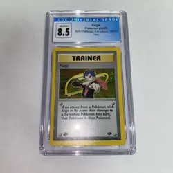 Pokemon Gym Challenge Koga 1st Edition #19 Full Holo - CGC 8.5 NEAR MINT / MINT+ - Image 2