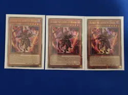 Yugioh Aluber the Jester of Despia Quarter Century Rare RA02-EN016 Playset NM - Image 1