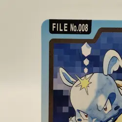 Pokemon Cards Bandai Carddass Wartortle File No.008 1997 EX Japanese i873 - Image 2