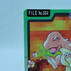 Pokemon Cards Bandai Carddass Charmander File 004 1997 EX Japanese i871 - Image 2