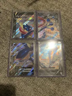 Greninja V-UNION [Set of 4] SWSH #’s 155/156/157/158 (All 4) Promo Cards - Image 1