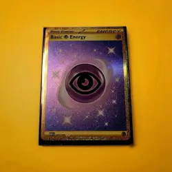 Pokemon Card - Basic Psychic Energy Scarlet & Violet 151 207/165 Secret Rare - Image 3