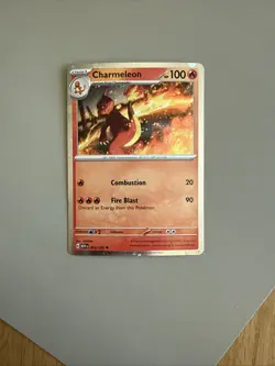 CHARMELEON 005/165 151 Cosmos Holo Uncommon Pokemon TCG Near Mint Pokemon Card - Image 1