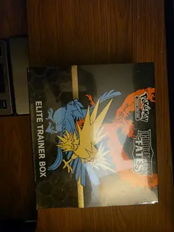 Pokemon Hidden Fates Elite Trainer Box Zapdos Articuno Moltres 2019 - Image 1