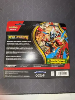 Pokemon TCG Mega Evolution Triple Pack Blister Pysduck SEALED✅ Fast Delivery🚚 - Image 2