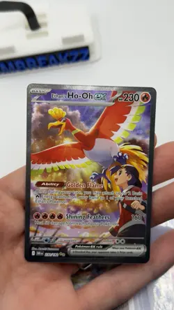2025 - Ethan's Ho-Oh ex #269 Pokemon SIR HOLO - Destined Rivals 230/183 NM-MINT - Image 1