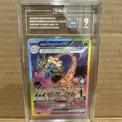 Pokemon Alolan Exeggutor ex 242 Surging Sparks Special Illustration Rare TAG 9 - Image 1