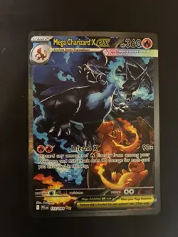 Pokemon TCG English Mega Charizard x EX SIR 125/094 PACK FRESH - Image 1