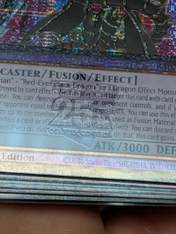 YuGiOh Red-Eyes Dark Dragoon RA02-EN021 Quarter Century Rare 1st Edition NM - Image 3