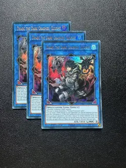 Yugioh - Dharc The Dark Charmer, Gloomy X3 Playset - Ultra Rare - RA03 - 1st - Image 1