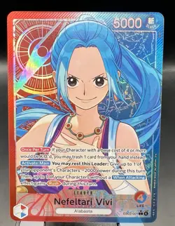 Nefeltari Vivi (Alt Art) EB03-001 L Extra Booster: One Piece Heroines Edition NM - Image 1