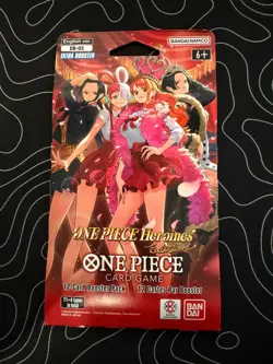 One Piece EB-03 Heroines Edition Sleeved Booster Pack New Factory Sealed - Image 1