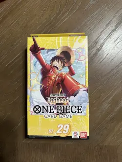 One Piece Tcg Egghead Starter Deck [ST29] English Version Brand New And Sealed! - Image 1