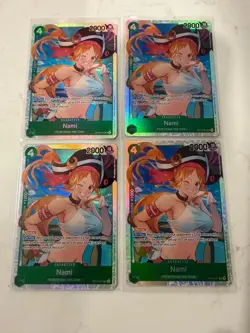🔥Nami x 4 Playset | OP14-031 [SR] | ONE PIECE | The Azure Sea's Seven | English - Image 1