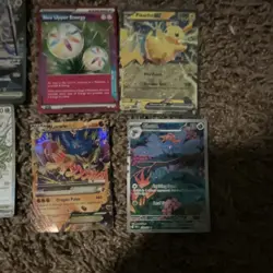 Pokemon TCG Holo Foil Card Lot 10x Pikachu, Lucario EX, Alakazam EX - Image 2