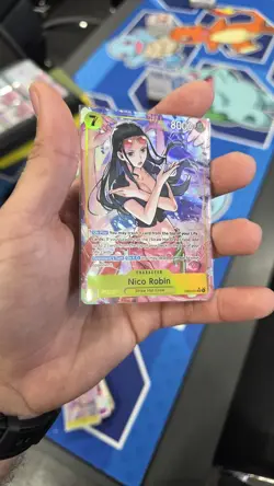 Nico Robin EB03-055 SR Parallel Alt Art One Piece Card Game - Image 1