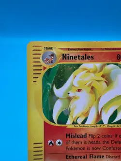 Ninetales 21/165 Expedition Base Set Holo Rare Pokemon Card - Image 2