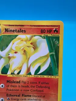 Ninetales 21/165 Expedition Base Set Holo Rare Pokemon Card - Image 3