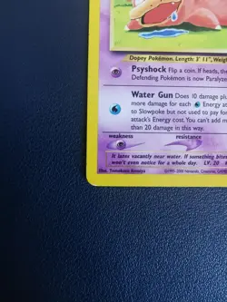 Pokemon Card Slowpoke 73/111 Neo Genesis Common WOTC - Image 4