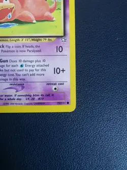 Pokemon Card Slowpoke 73/111 Neo Genesis Common WOTC - Image 5