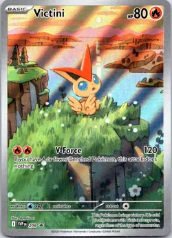 Victini Promo SV: Scarlet & Violet Promo Cards 208 NM - Image 1