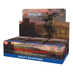 Draft Booster Box Commander Legends Battle for Baldur's Gate MTG CLB SEALED 195166181127 - Image 1