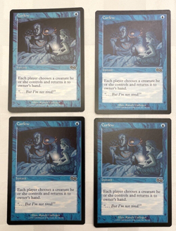 4x - Curfew - Urza's Saga - MTG - Magic the Gathering - LP - Image 1
