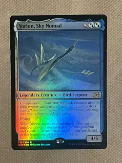1 X Yorion Sky Nomad Standard Foil NM MTG Ikoria - Image 1
