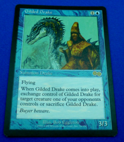 Gilded Drake Urza's Saga MTG LP Lightly Played Commander EDH Premodern Legacy - Image 1