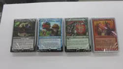 4 SEALED UNSANCTIONED DECKS BLACK BLUE GREEN RED MTG Magic The Gathering NEW - Image 1